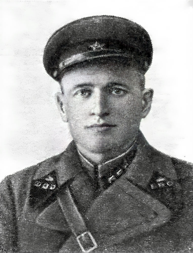 (фото: Герой Советского Союза Н. З. Брацюк (снимок 1940 г.))