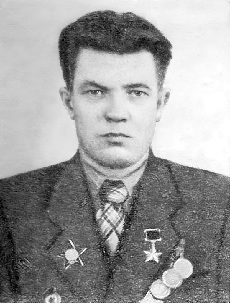 (фото: Герой Советского Союза В. В. Егоров)